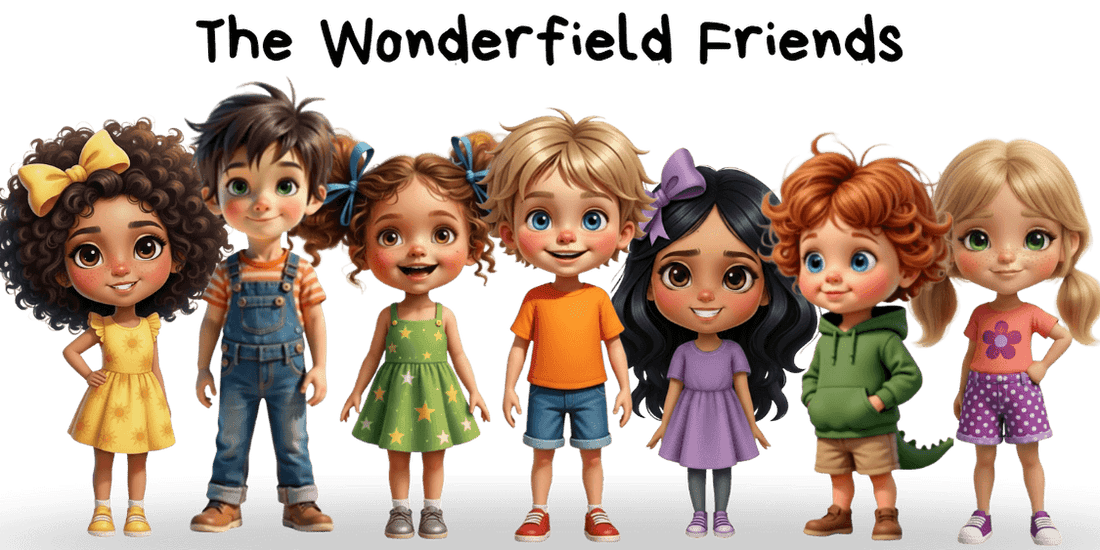 Introducing The Wonderfield Friends: Stories That Help Every Kind of Mind Shine