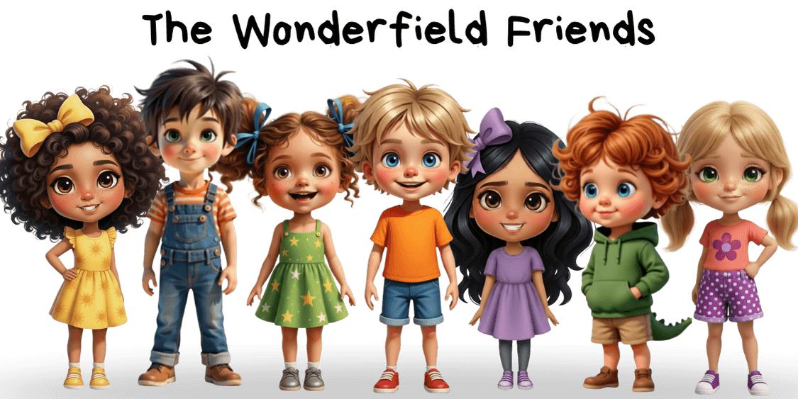 Introducing The Wonderfield Friends: Stories That Help Every Kind of Mind Shine